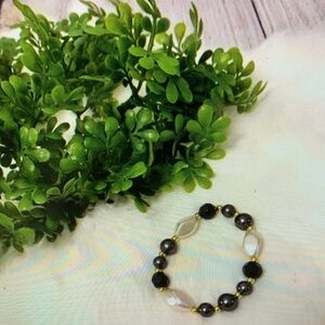 Beaded Elastic Bracelet